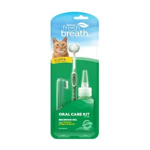 1EA Tropiclean CAT ORAL CARE KIT - Health/First Aid